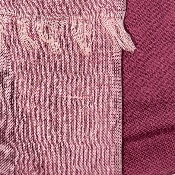 Charming Charlie Red Plaid Lightweight Rectangle Scarf - Picture 9 of 9